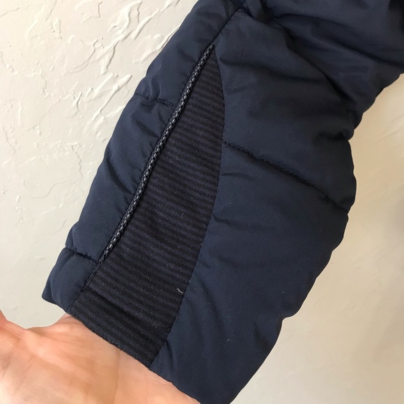 Lululemon Fluffed Up Pullover Hooded Jacket Blue Goose Down - Picture 3 of 13